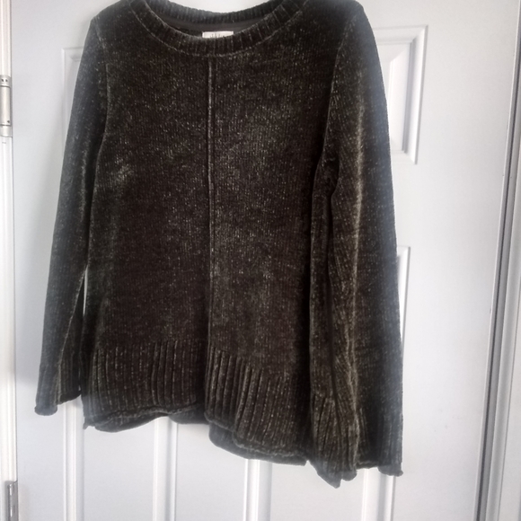 Style & Co Chenille Center Seam Pullover Sz M - Picture 1 of 7